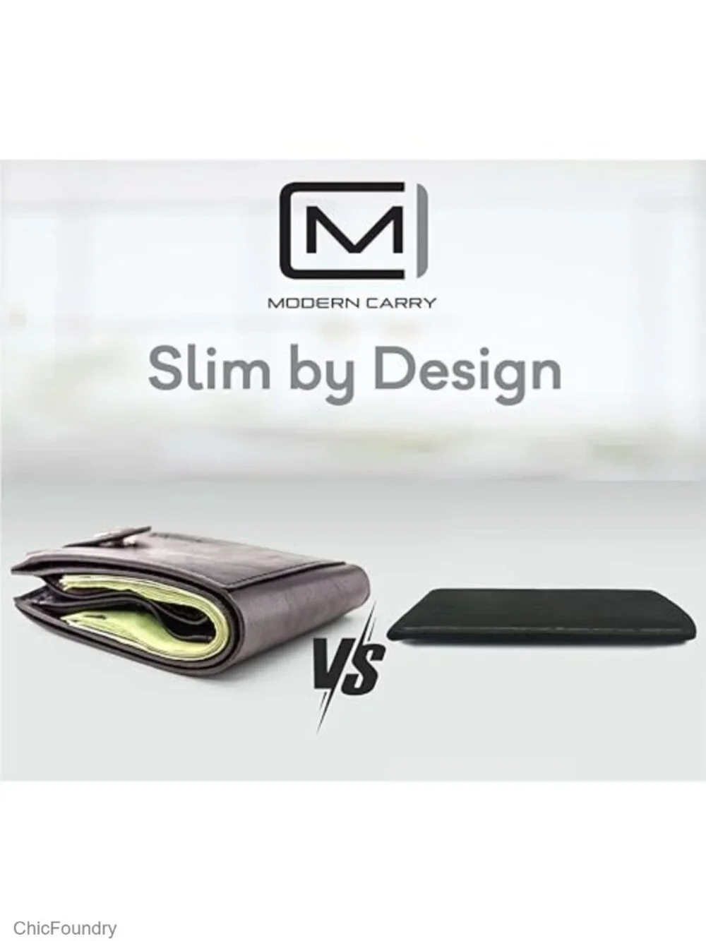 Full Grain Leather Card Holder Slim Minimalist Wallet Front Pocket
